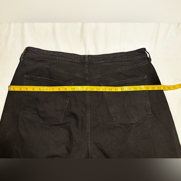 Wild Fable black Highest Rise baggy distressed jeans, 18W - Picture 10 of 15